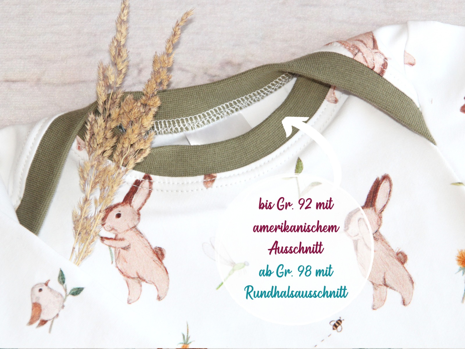 Langarmshirt Blumenhase 2