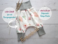 Babyset: Pumphose Mütze Halstuch Kolibris 2