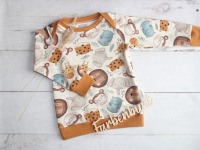 Langarmshirt für Babys und Kinder Safari 2