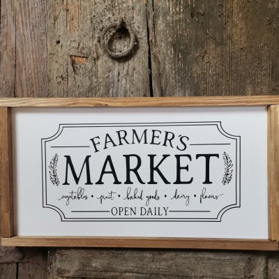 Aufkleber Farmer s Market