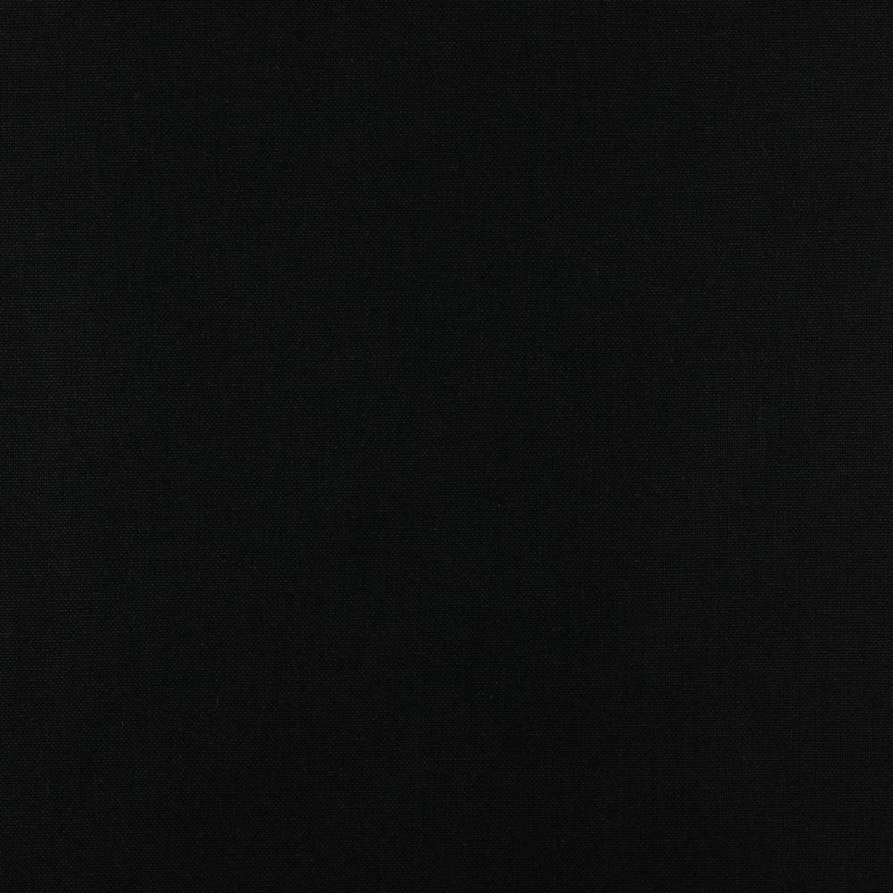 0,5m Canvas Uni, schwarz 2