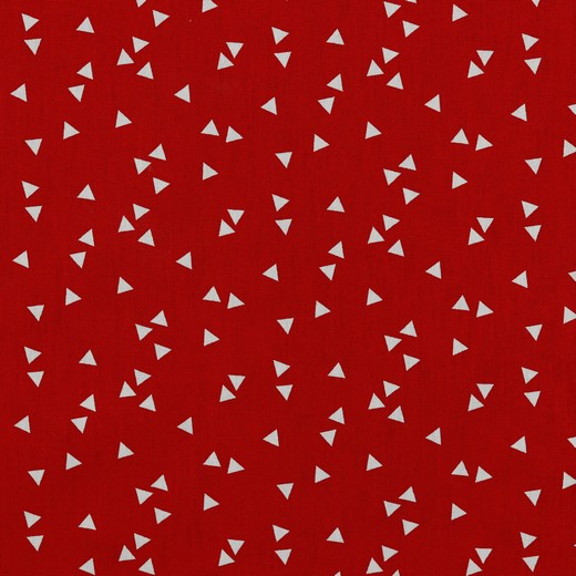 0,5m BW Triangle by poppy Fliegende Dreiecke, rot weiß