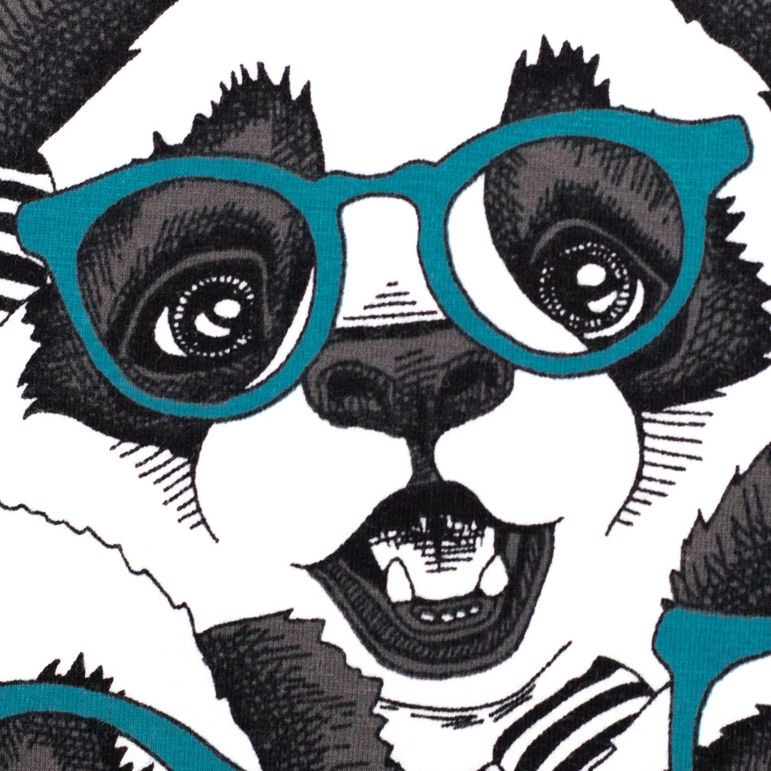 05m Jersey Vera Pandas mit Brille weiß schwarz altrosa 5