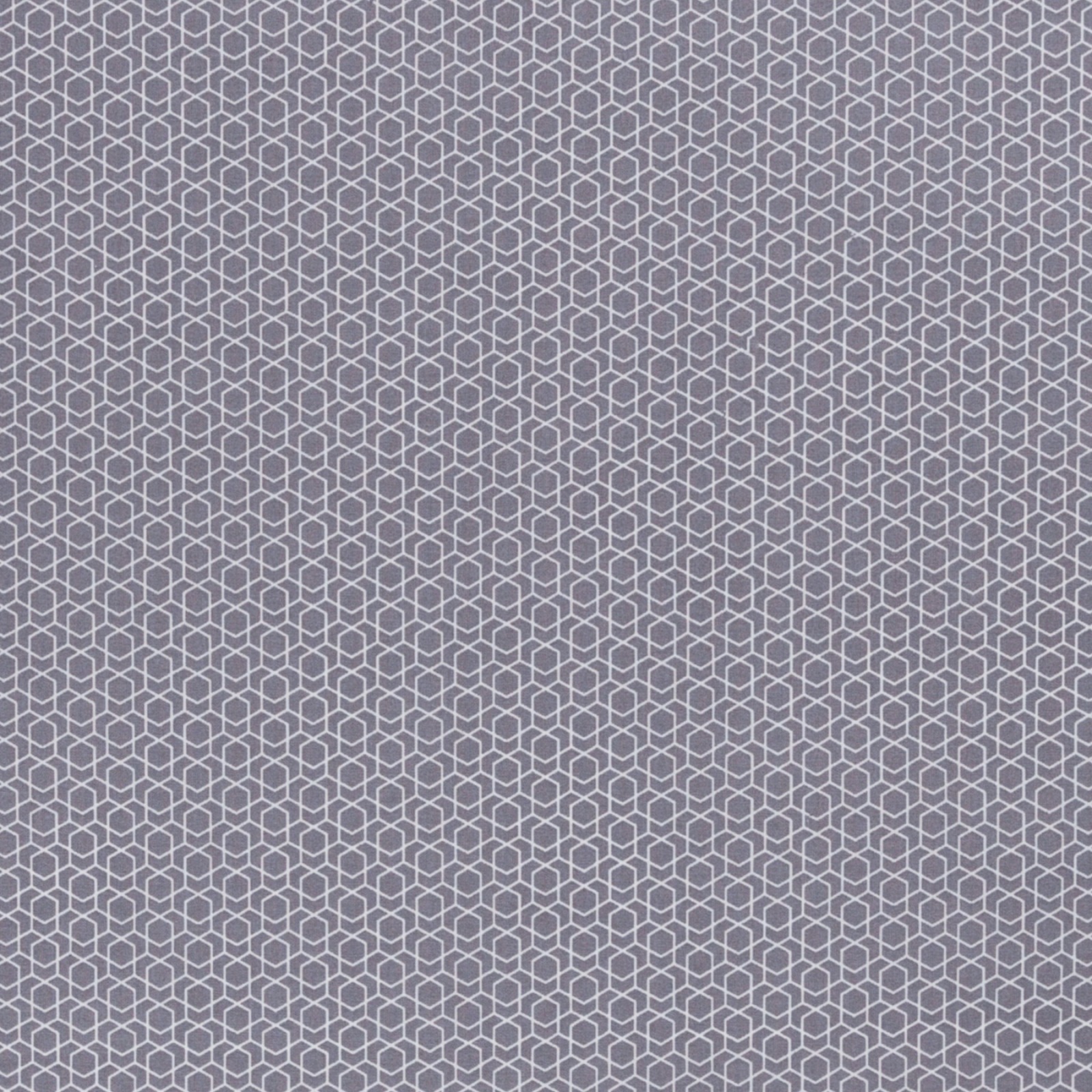 0,5m Beschichtete Baumwolle Leonie geometisches Muster, grau weiß 3