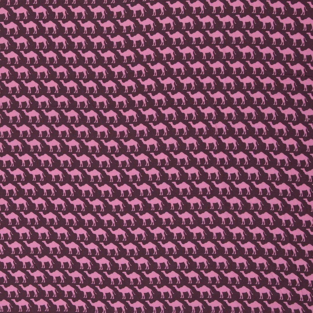 05m Viskose Dromedary by lycklig design Dromedare aubergine beere pink