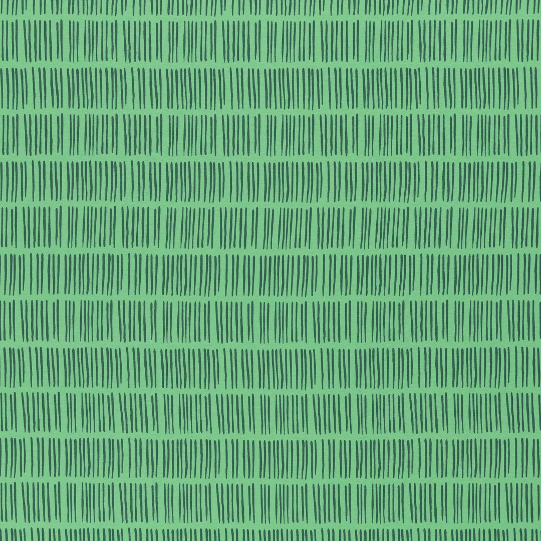 0,5m Jersey Veronika Striche Stripe, grün 2