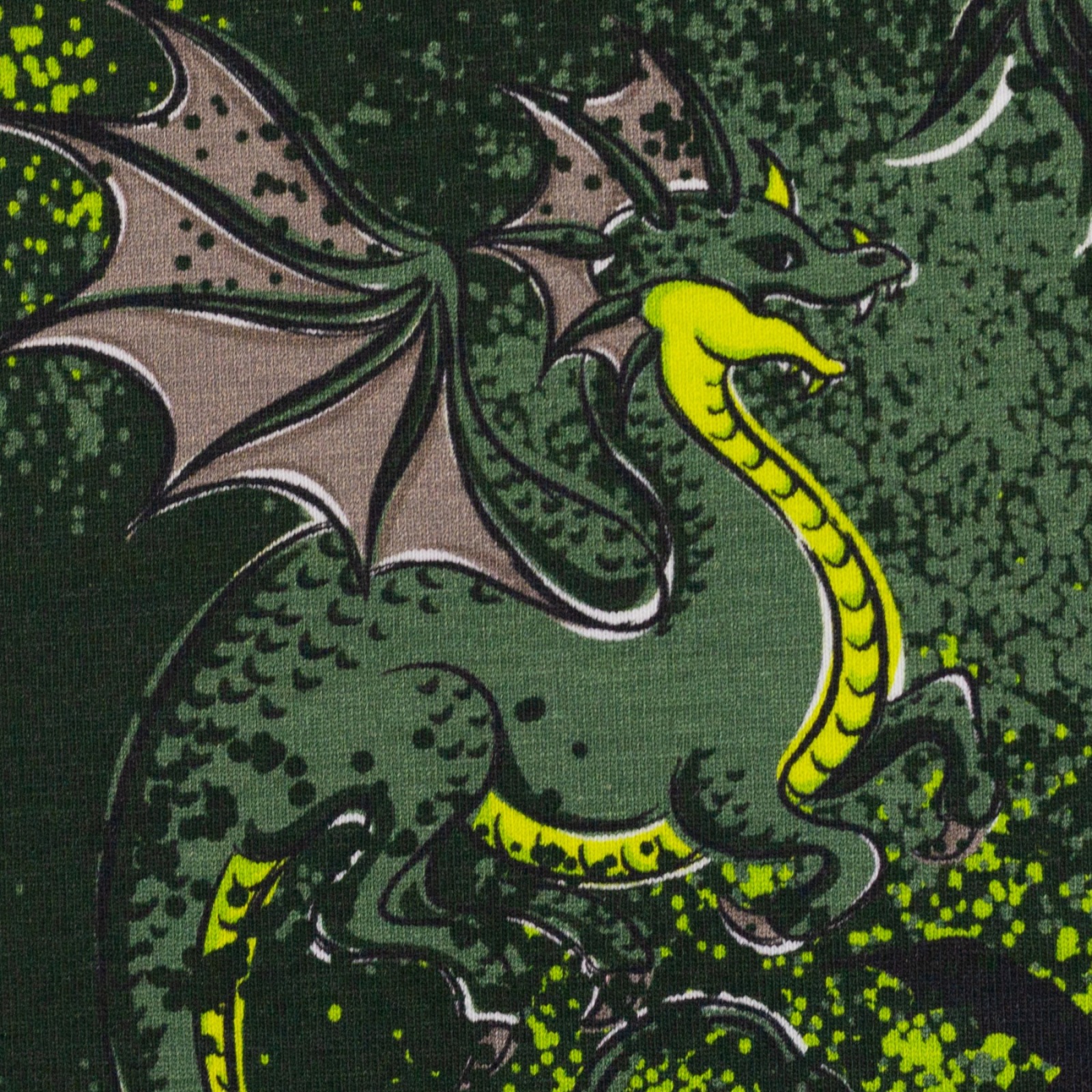 05m Sweat Steinbeck Mystic Dragons Drachen olivgrün schwarz 3