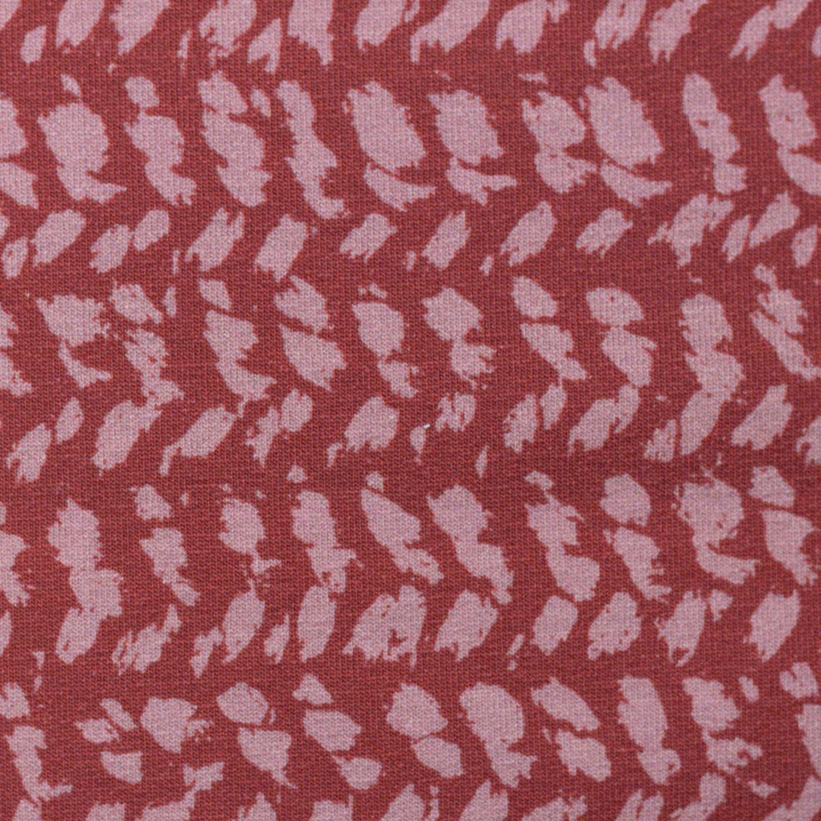 05m Sweat Herringbone Knit by Käselotti dusty Red 4