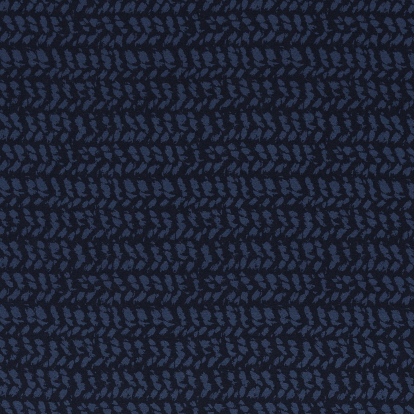 0,5m Sweat Herringbone Knit by Käselotti, navy 5