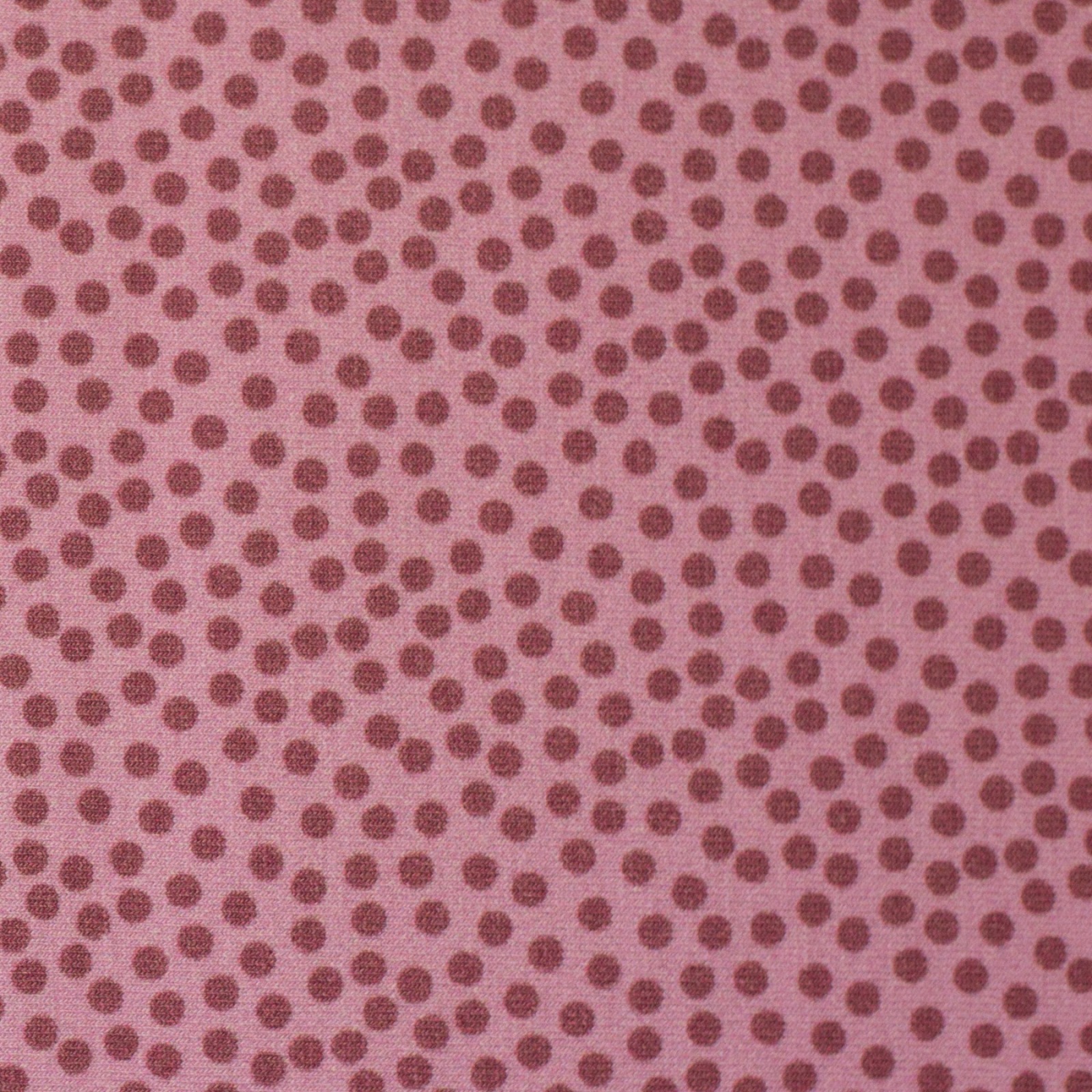 0,5m Jersey Joris Dots Punkte unregelmäßig, rosa altrosa 3