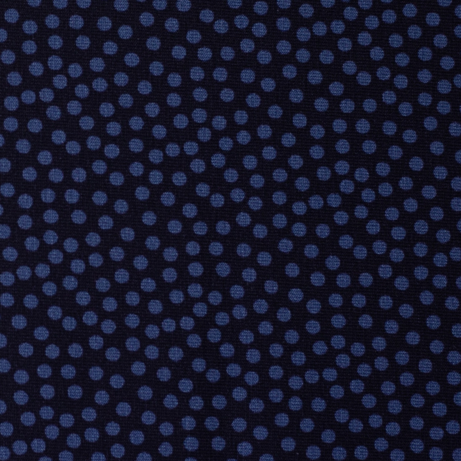 0,5m Jersey Joris Dots Punkte unregelmäßig, Navy 3