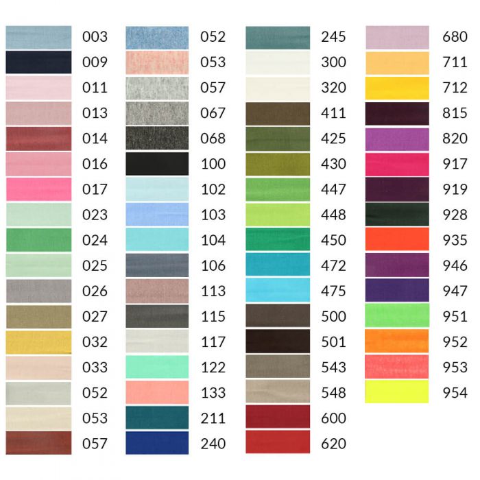 Farbe:schwarz 3m Oaki Doki Tricot de Luxe Jersey-Schr/ägband Einfassband elastisch 65 Farben