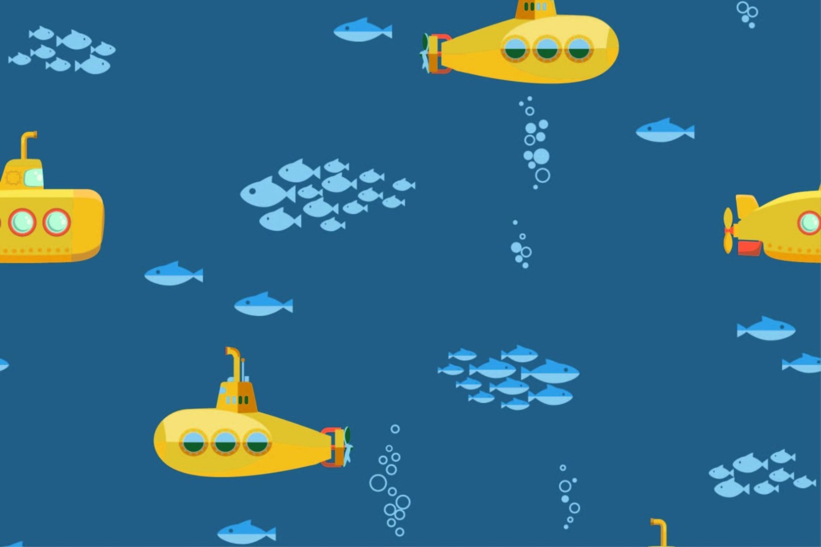 05m Jersey UBoot Submarine navy dunkelblau gelb