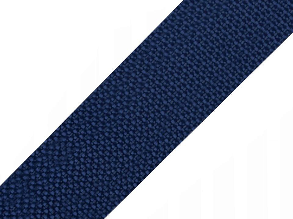 1m Gurtband aus Polypropylen Breite 40 mm navy dunkelblau