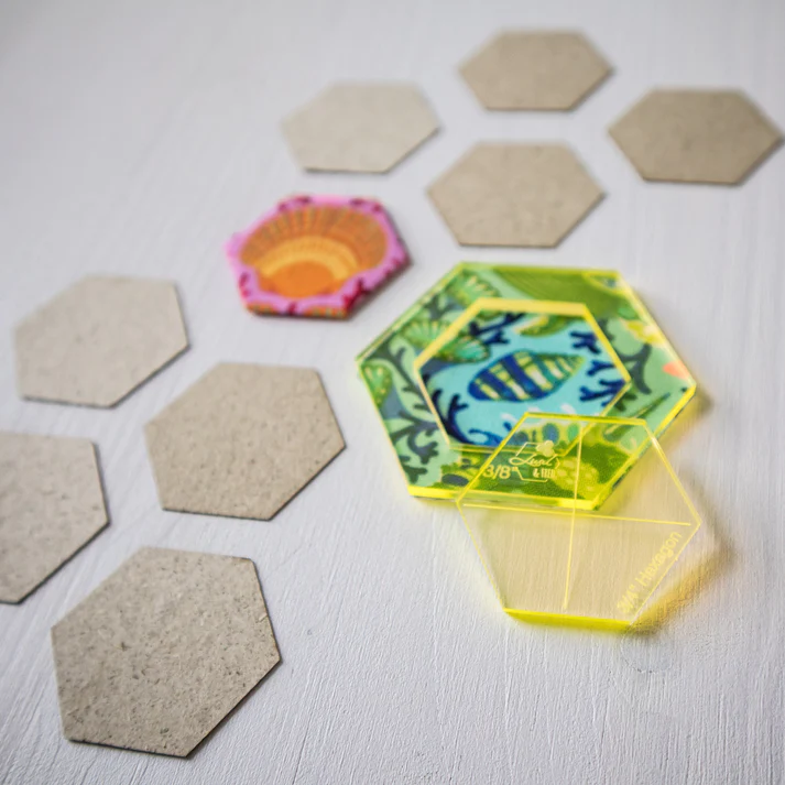 Patchworkkurs Modern Hexies by Liesel &amp; Fred Samstag 6.7. 10 Uhr 4