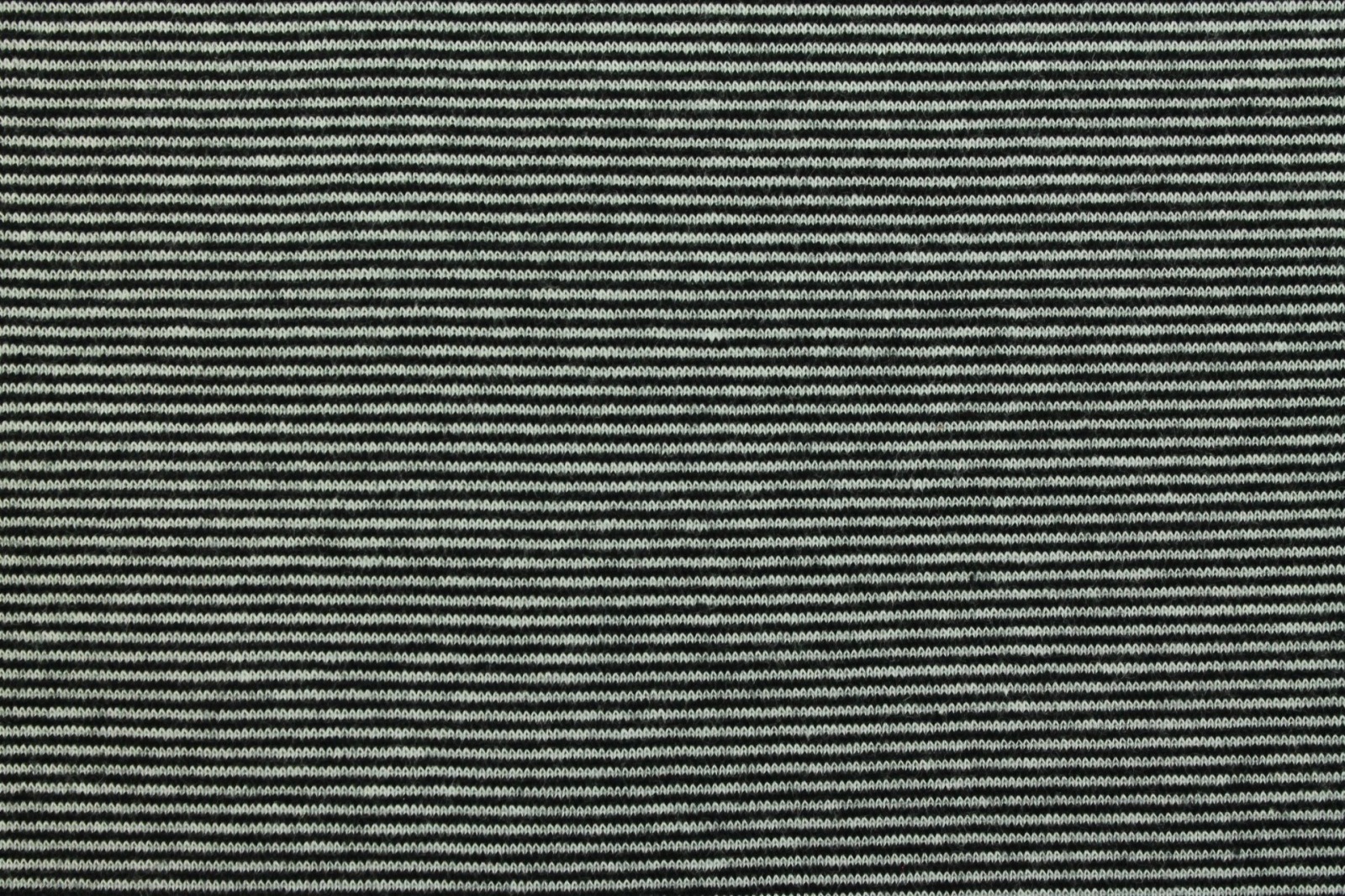 05m Ringelbündchen Bündchen glatt Streifen schwarz weiß 2