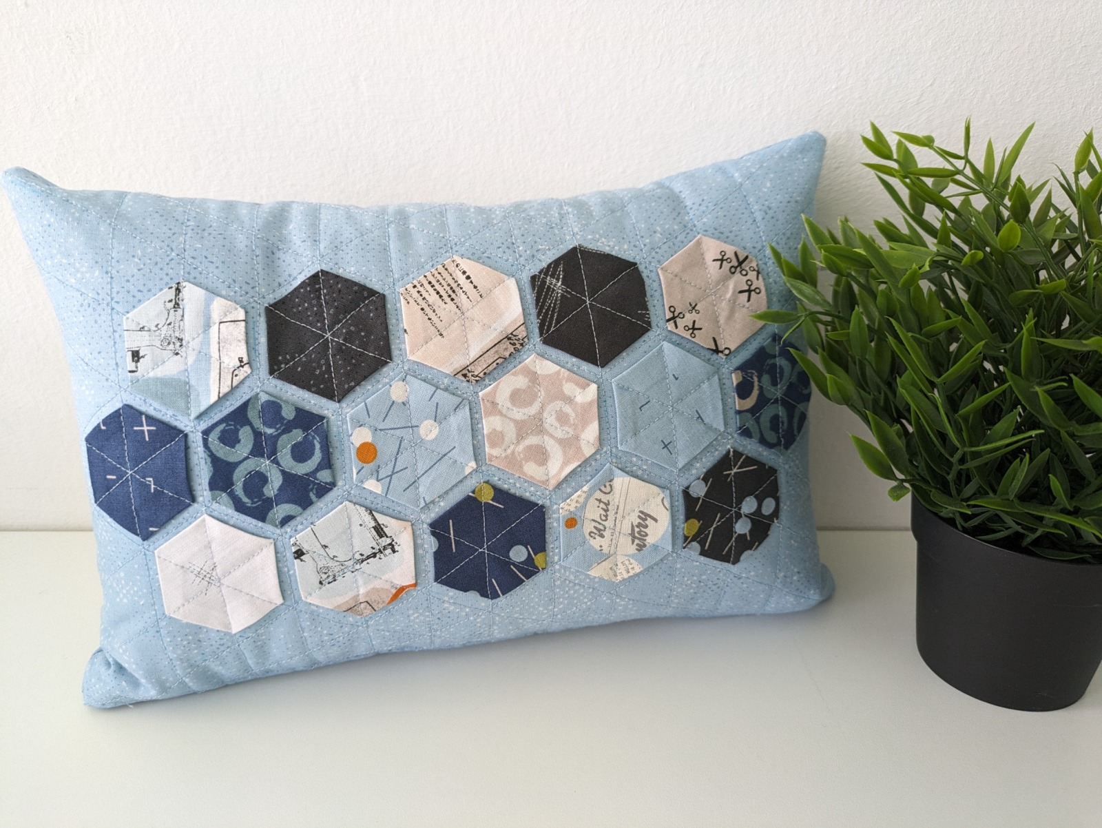 Patchworkkurs Modern Hexies by Liesel &amp; Fred Samstag 31.8. 10 Uhr