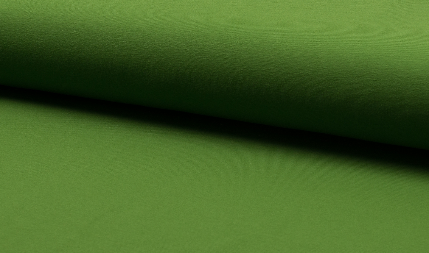 0,5m Jersey uni, grün grasgrün 025