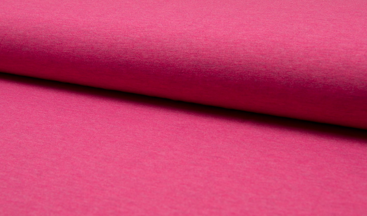 05m Jersey uni meliert fuchsia pink 016