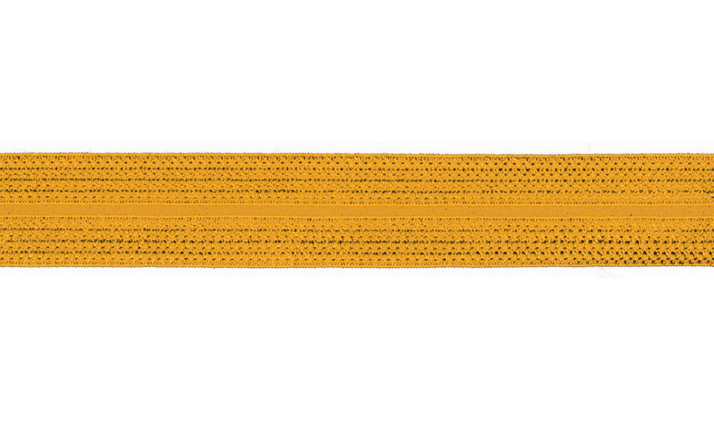 1m Jaquard Schrägband elastisch 20mm senf gelb