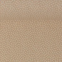 0,5m Baumwolle Dotty Punkte 2 mm, beige 170 4