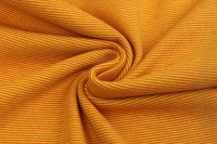 0,5m Ringelbündchen Bündchen glatt Streifen, gelb orange 3