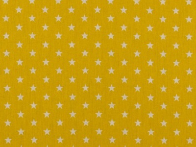 05m BW sonnengelb Sterne Petit Stars 016 - Auch in anderen Farben erhältlich