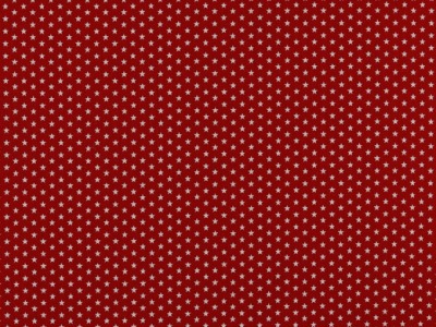 05m BW rot Ministerne Mini Stars 004 - Auch in anderen Farben erhältlich
