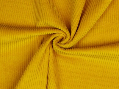 05m Breitcord Baumwolle gelb ocker