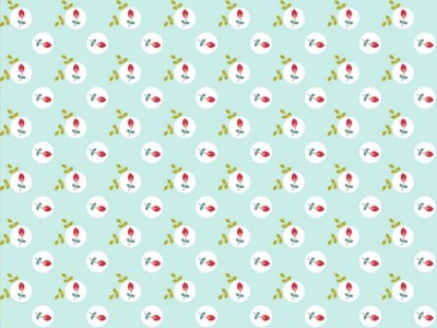 05m BW Eglantine Blumenpunkte by poppy mint weiß bunt - Auch in anderen Farben erhältlich