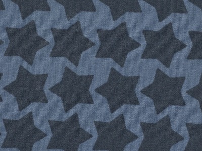 025m Beschichtete Baumwolle Staaars by Farbenmix Sterne jeansblau - weitere Farben im Shop erhältlich
