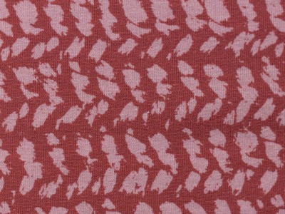 05m Sweat Herringbone Knit by Käselotti dusty Red