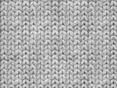 05m Soft Sweat GOTS Digitaldruck Cosy Knit Optik Strickoptik helles grau - weitere Farben erhältlich
