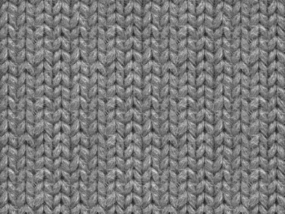 05m Soft Sweat GOTS Digitaldruck Cosy Knit Optik Strickoptik dunkles grau - weitere Farben