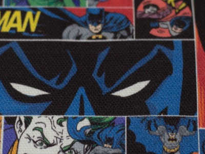 0,5m Canvas Batman Comic Lizenz , bunt