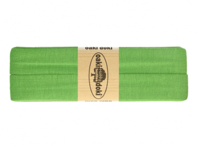 3m Oaki Doki Jersey Schrägband uni 2cm breit wald grün - weitere Farben im Shop erhältlich