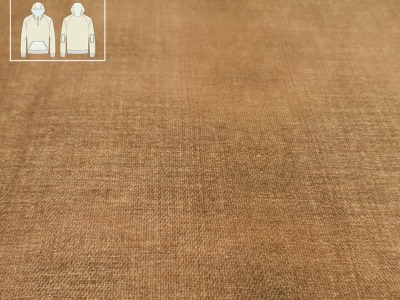 05m Sweat French Terry Gots Digitaldruck Jeansoptik savanne - weitere Farben erhältlich