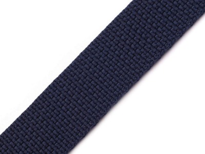 1m Gurtband aus Polypropylen Breite 30 mm navy dunkelblau - weitere Farben im Shop erhältlich