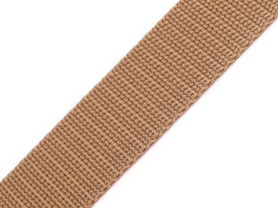 1m Gurtband aus Polypropylen Breite 30 mm sand - weitere Farben im Shop erhältlich