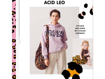 Das kleine Rico Design Nähbuch Acid Leo - die passenden Stoffe findest du auch bei uns im Shop