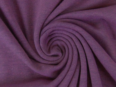 0,5m Jersey uni meliert, lila - Auch in anderen Farben erhältlich.