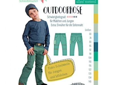 1Stk Outdoorhose Papier Schnittmuster by anninanni