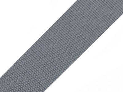 1m Gurtband aus Polypropylen Breite 40 mm grau - weitere Farben im Shop erhältlich