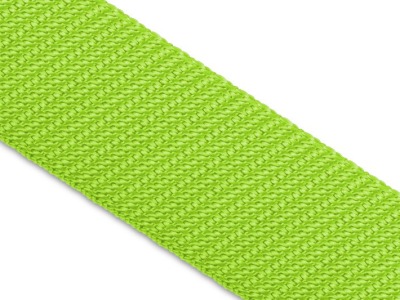 1m Gurtband aus Polypropylen Breite 30 mm lime grün - weitere Farben im Shop erhältlich