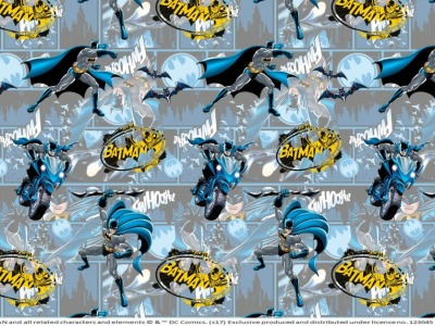 05m Jersey Batman grau blau gelb