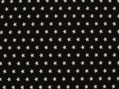 05m BW schwarz Sterne Petit Stars 002 - Auch in anderen Farben erhältlich