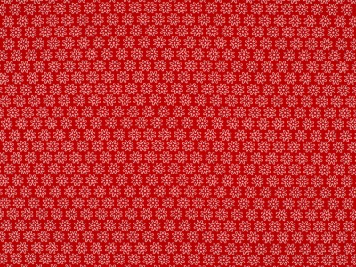 05m BW rot Daisy Kleine Blumen 215 - Auch in anderen Farben erhältlich