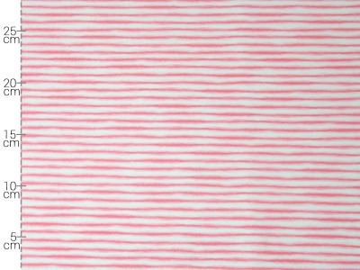 05m Jersey Kombi Miniringel unregelmäßige Streifen pink rosa
