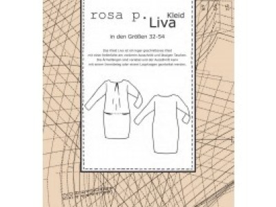 1Stk Liva Kleid Papier Schnittmuster by rosa p