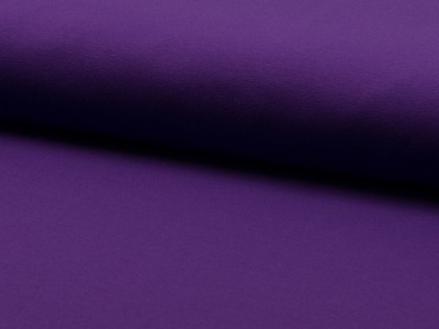 0,5m Jersey uni, purple dunkellila violett 047 - Auch in anderen Farben erhältlich.